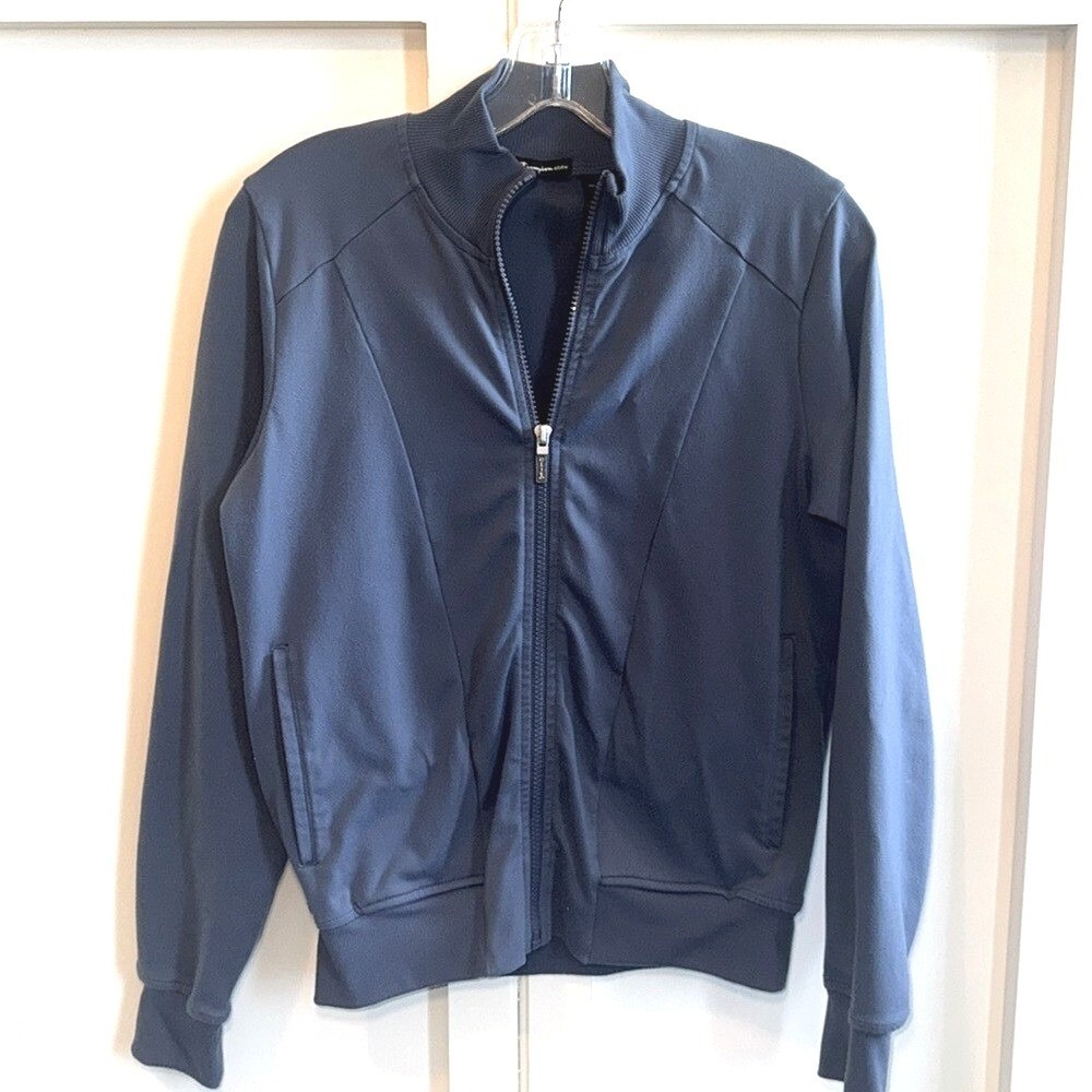 Champion‎ Elite Women's Blue Track Jacket Full Zip Athletic Size S